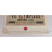 Poster Olympische Spelen Anvers (Belgique)